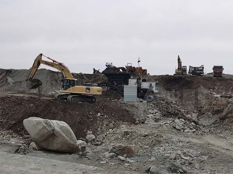泥石分离机发往新疆石料厂 中意再掀发货热潮